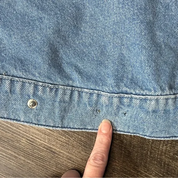 SER.O.YA Olympia Denim Jacket xxs oversized - Picture 5 of 5